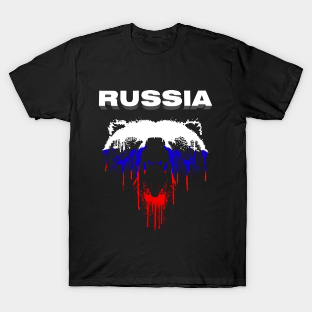 Russia T-Shirt by Night9